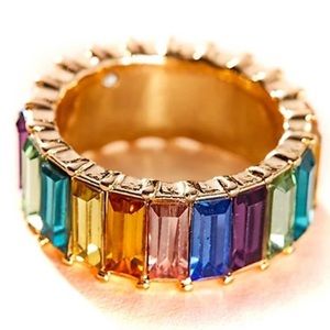 Multicolor baublebar alidia ring